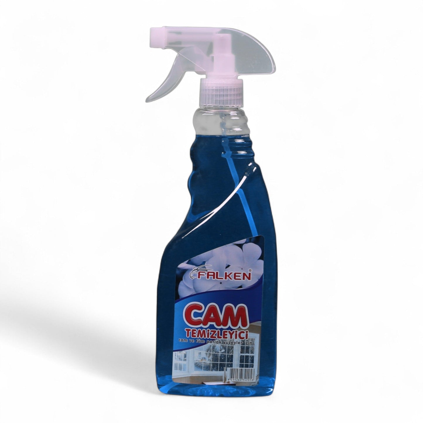 Falken Cam Temizleyici Sprey – Lekesiz ve Parlak Yüzeyler İçin 500 ml - Aydem Global