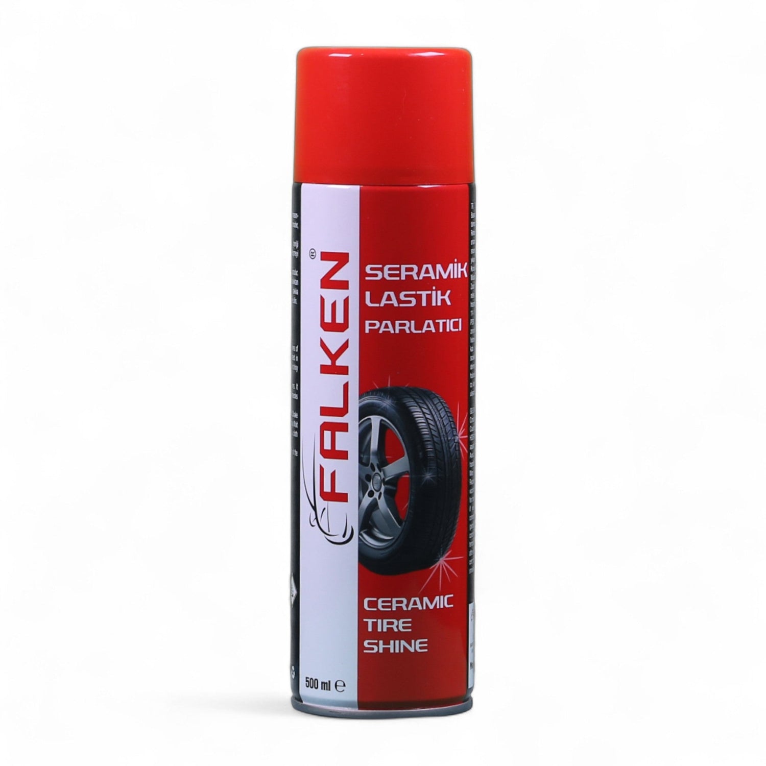 Falken Seramik Lastik Parlatıcı Sprey – Derin Siyah Görünüm 500 ml - Aydem Global